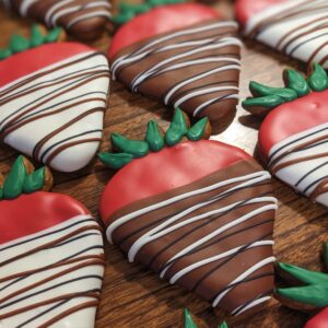 Valentine's Day Singles - Carob Strawberry
