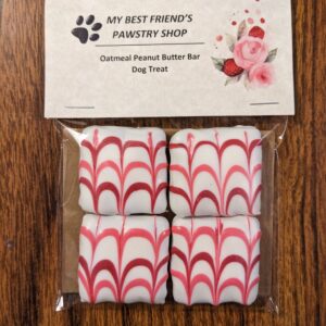 Valentine's Day Oatmeal PB Bars