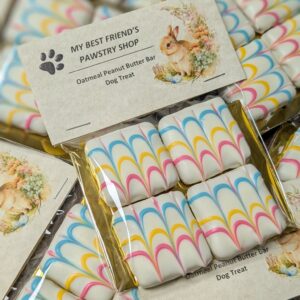 Easter Oatmeal Peanut Butter Bars